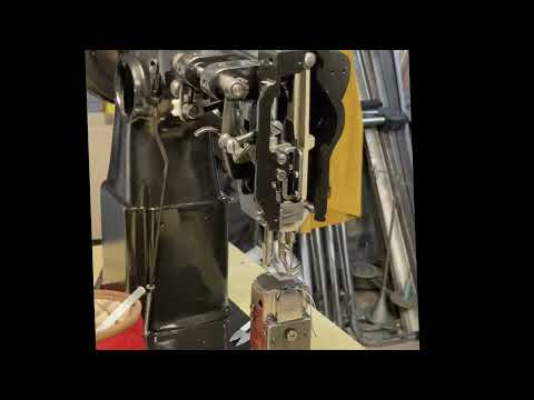 Pfaff 3-fach Transport - feiner Maschinenbau in Aktion / Pfaff walking foot in action