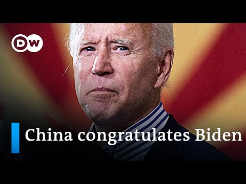 中國祝賀拜登贏得大選｜DW News (China congratulates Joe Biden on election victory | DW News)
