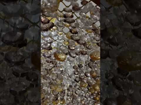 Люстра с разноцветными хрусталями Masiero Ola