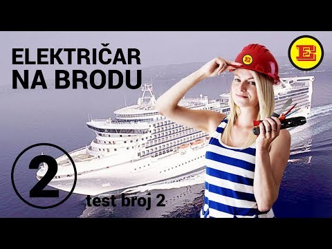Elektricar na brodu - Test broj 2