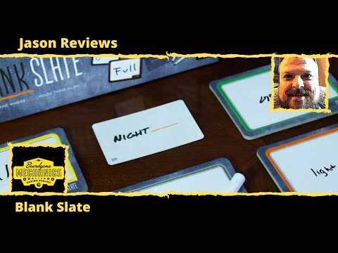 Jason’s Board Game Diagnostics of Blank Slate