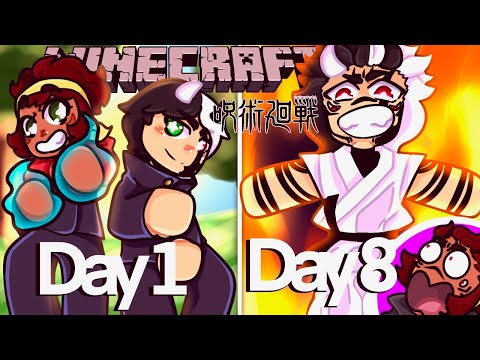 We FAILED the Minecraft JJK Mod 100 Days Challenge?! 😱