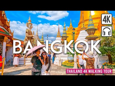 BANGKOK, Thailand 4K Walking Tour - Captions & Immersive Sound [4K Ultra HD/60fps]