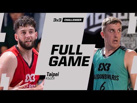 Amsterdam RABOBANK 🇳🇱 vs Raudondvaris Hoptrans 🇱🇹 | Full Final Game | FIBA 3x3 Taipei Challenger 25