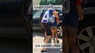 Señal de peligro que salva vidas.#supervivencia #emergencia #curiosidades