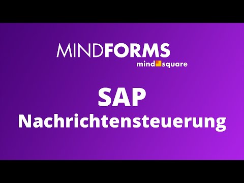 SAP Nachrichtensteuerung