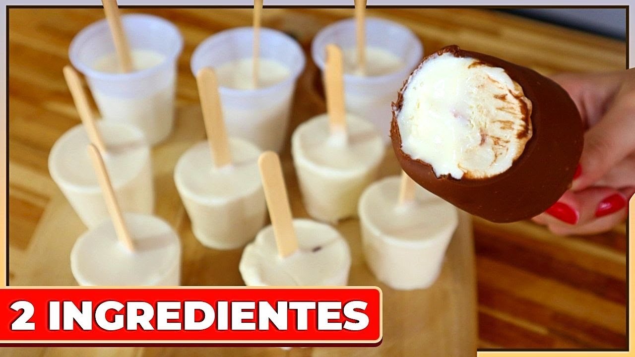 2 INGREDIENTES!!! SORVETE CASEIRO SUPER CREMOSO E FÁCIL