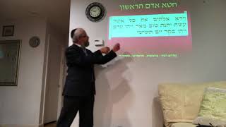 הרב ינון קלזאן - חטא אדם הראשון - חלק ג׳