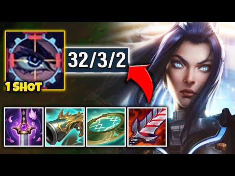 The Absolute BEST Sniper Caitlyn game you'll ever witness (RIOT BUFFED IT)