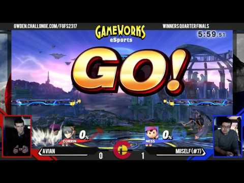 Avian (Pikachu, Corrin) Vs. Miiself (Ness) - WQF