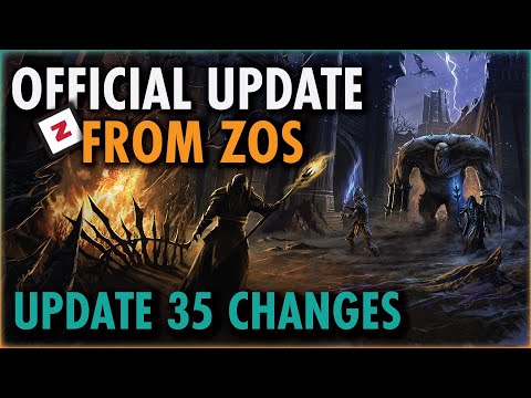 Nerfed Resto Heavy Attack Damage | Other News Confirmed | Update 35 Patch Notes | ESO