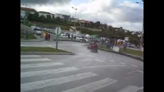 preview picture of video 'CARROS DE ROLEMÃ - FAIL - CRASH - CARROS DE ROLAMENTOS   TONDELA   2007   ACIDENTE   BASÍLIO'