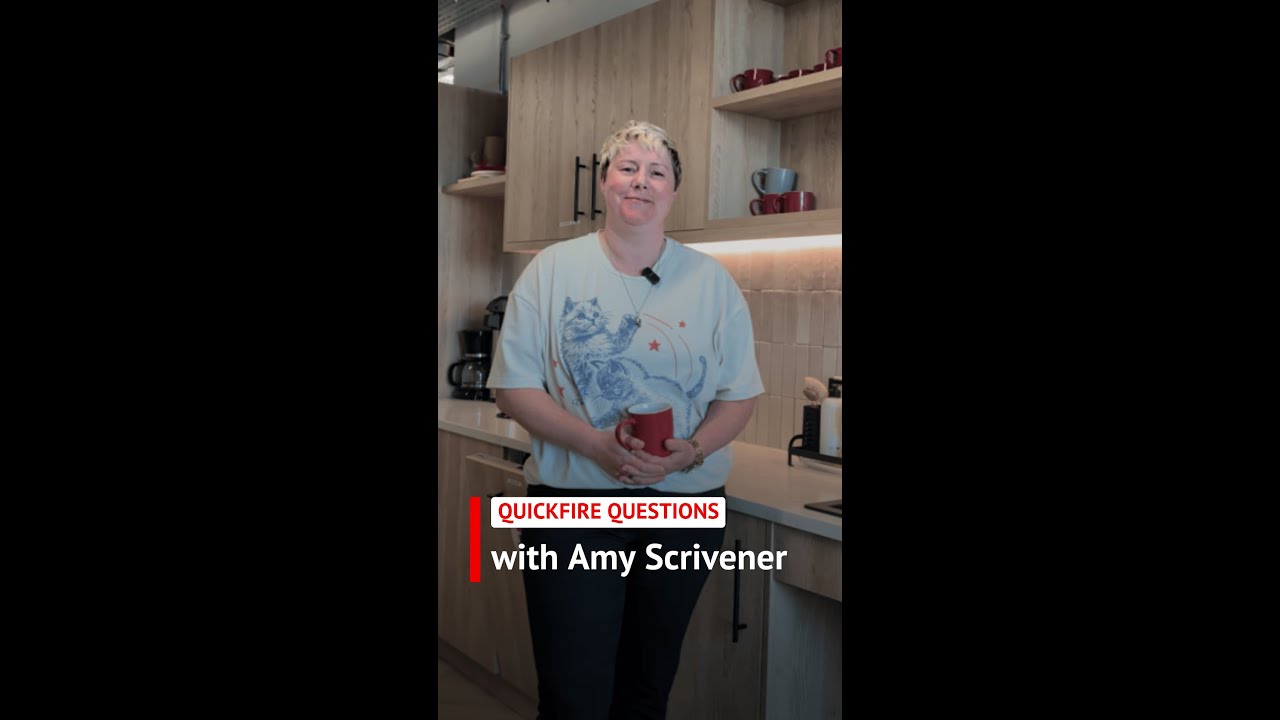 Quickfire Questions with Amy Scrivener
