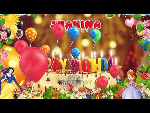 SHAHINA Birthday Song  Happy Birthday Shahina