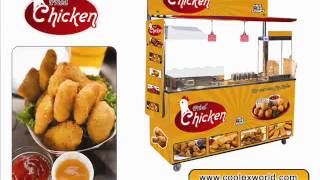 preview picture of video 'for the purpose of fried chicken franchise cooking machines are available at warangal india.wmv'