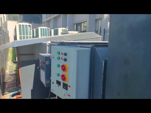 Elektrostatik Filtre ve koku nötralizatörü İstanbul Ataşehir THY binası