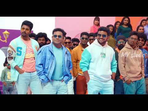 Chikku Bukku Rayile song #arrahman & #sivakarthikeyan #mashup #whatsappstatus || MV studio
