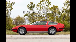 1969 Maserati Indy 4200: Walkaround