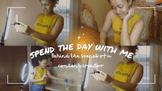 Behind The Scenes Of A Content Creator | MY VERSION