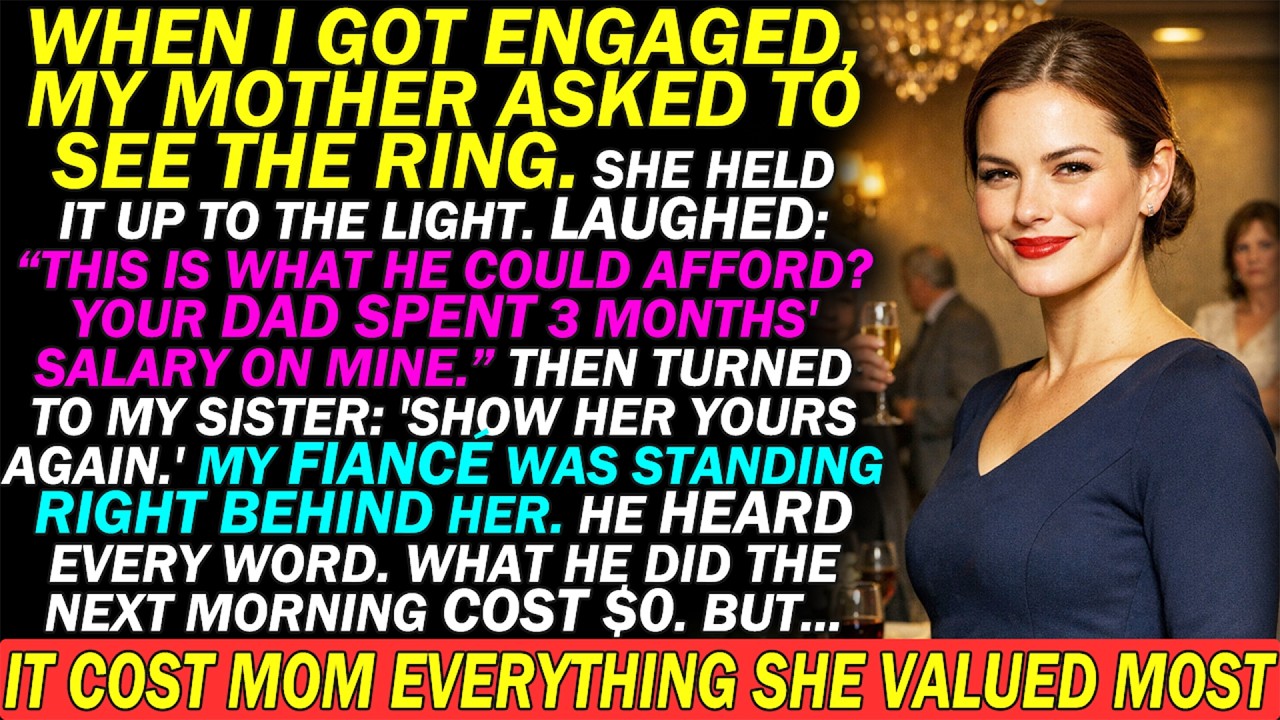 My Mom Laughed at My Engagement Ring — Fiancé's Response Cost Her Everything