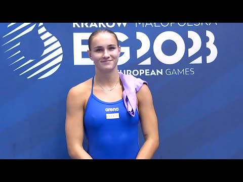 Helle Tuxen (NOR) | 3m Springboard | Women's Diving European Game 2023