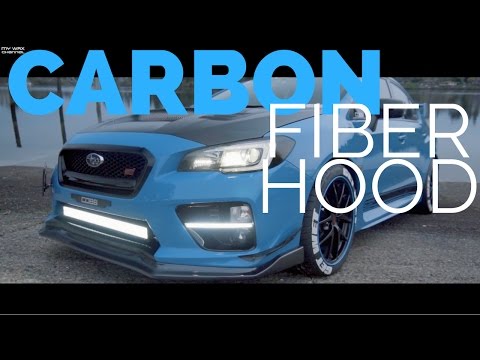 Seibon Carbon Fiber Hood | 2016 Hyper Blue Subaru STI | Subiebros | Michelin Pilot Super Sports