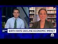 America's shrinking population: Economic impact of falling U.S. birth rate