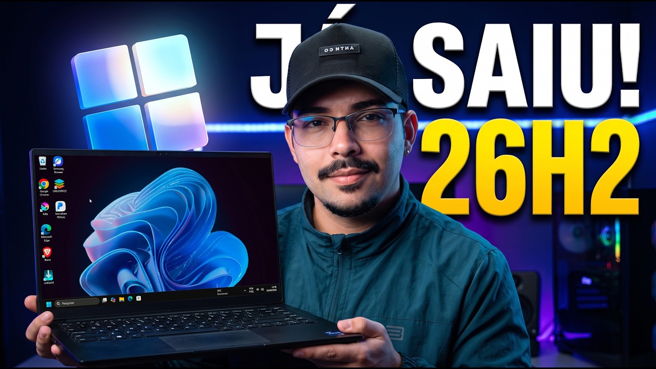 Como Instalar o NOVO Windows 11 26H2 (Rápido, Oficial e Sem Erros)