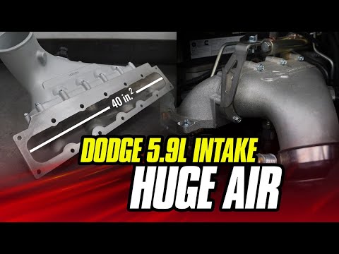 Increase that FLOW! Dodge 5.9L CUMMINS competition level Intake | Maximize your Turbo!