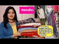 Meesho Saree Haul Meesho Trending Organza Georgette Saree Haul Starting Rs 500 Meesho Haul