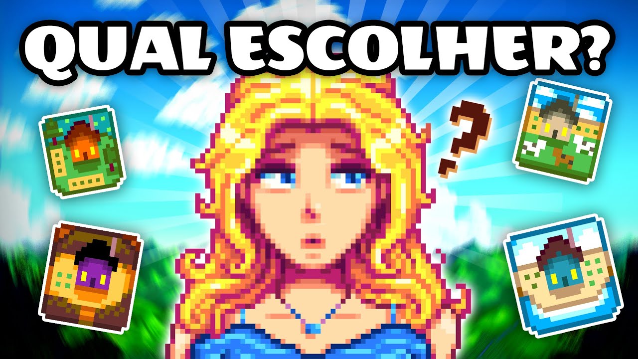 Qual é a MELHOR FAZENDA? | Stardew Valley