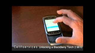 How to Unlock a BlackBerry Torch 9810 with unlock Code -- AT&T, Rogers, Bell, Telus + More