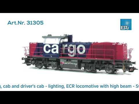 ESU HO Scale Vossloh G1000 Diesel Locomotive - Engineering Edition from ESU
