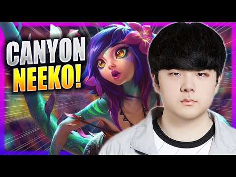 CANYON SHOWTIME WITH NEEKO! - DK Canyon Plays Neeko JUNGLE vs Rell! | Season 2023