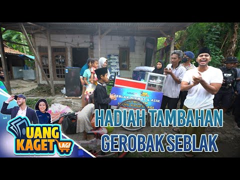 HADIAH TAMBAHAN GEROBAK SEBLAK UNTUK PAK SAIFUDIN - UANG KAGET LAGI