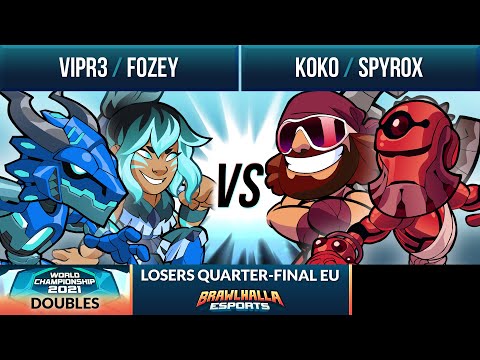 Vipr3 & Fozey vs Koko & Spyrox - Losers Quarter-Final - BCX Doubles 2021 - EU 2v2