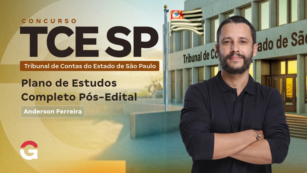 Concurso TCE SP 2026: Plano de Estudos Completo Pós-Edital