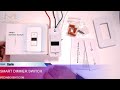 Smart Dimmer Switch Wi-Fi Light Switch for Dimmable LED and Incandescent Bulbs Smart Dimmer Switch Wi-Fi Light Switch for Dimmable LED and Incandescent Bulbs