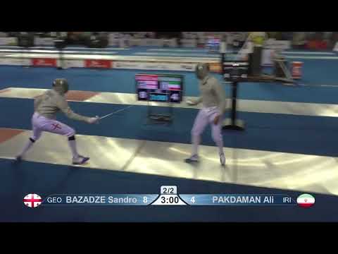Seoul Grand Prix 2023 SMS - L16 - Sandro Bazadze GEO v Ali Pakdaman IRI