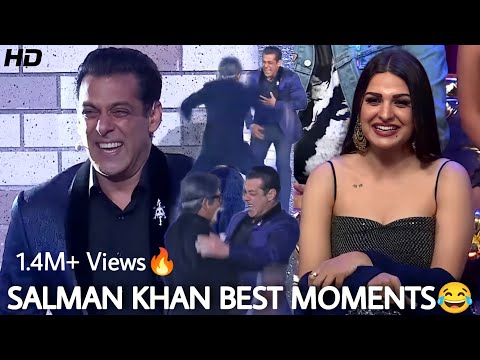 SALMAN KHAN'S BEST MOMENTS THAT WILL SURELY MAKE YOUR DAY😂 SALMAN KHAN LAUGHING MOMENTS♥️ TOP 5🔥
