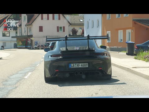 2022 PORSCHE 992 GT3 RS TESTING AT THE BLACK FOREST!