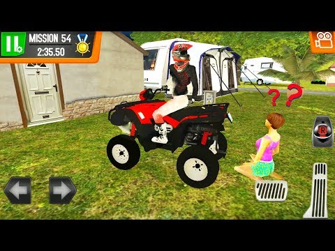 Off-Road Motorbike and Quad Bike Driving - Beach Lifeguards Game - Android Gameplay