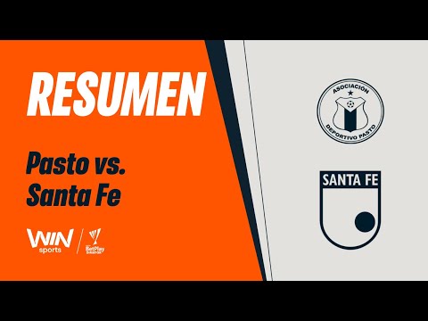 Pasto vs. Santa Fe (recap and goals) | Liga BetPlay Dimayor 2025-2 | Matchday 12