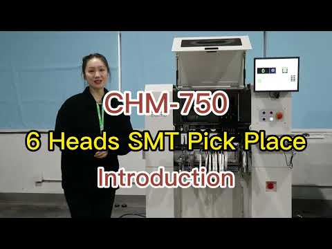 0201 Supported High Accuracy CHM-750 SMT chip mounter