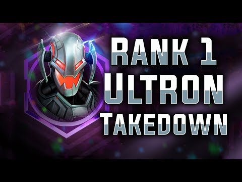 Rank 1 Ultron Takedown! - MARVEL Strike Force