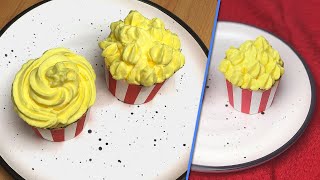 BANANA MUFFINS & WHIPPED CREAM | BANANA BREAD MUFFINS | Easy Healthy Recipe | Recipe Castle