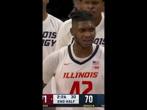 Top Plays: Dain Dainja vs. Ohio State | Illinois Basketball | 03/15/2024