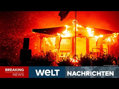 LOS ANGELES: "Es ist wie Armageddon!" Höllenfeuer wütet! So etwas gab es vorher noch nie! I STREAM