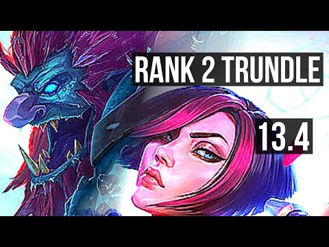 TRUNDLE vs FIORA (TOP) | Rank 2 Trundle | TR Challenger | 13.4