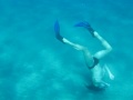 Underwater Skies - Underwater walk upside down ...